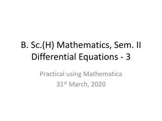 Practical Applications of Differential Equations in Mathematics