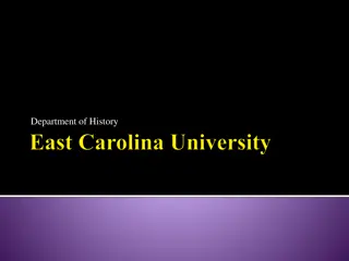 Department of History at ECU