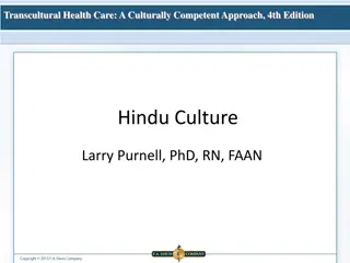 Culturally Competent Approach to Hindu Healthcare