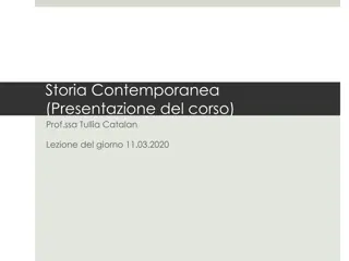 Course Overview: Contemporary History at University of Trieste