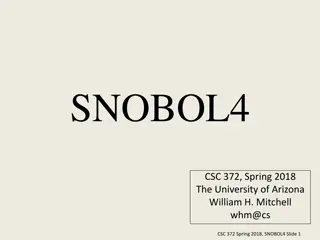 Unraveling the Legacy of SNOBOL4 in Programming History