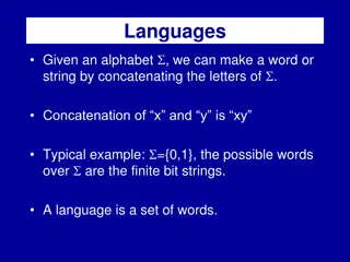 Formal Languages and Automata Theory
