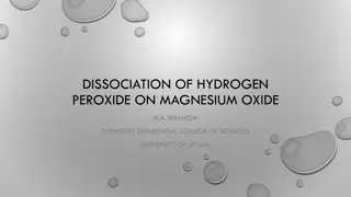 Hydrogen Peroxide Dissociation on Magnesium Oxide - Kinetic Study Experiment