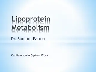 Lipoprotein Metabolism for Cardiovascular Health
