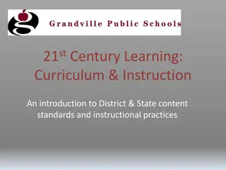 Modern Curriculum and Instruction: Enhancing Learning in the 21st Century