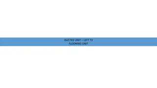 Left T3 Ducted Unit Flooring and Connection Options
