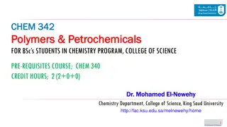Polymer Chemistry Course for BSc Chemistry Students
