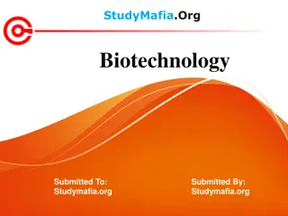 Exploring the Impacts of Biotechnology in Various Sectors