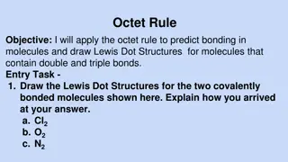 Applying the Octet Rule in Lewis Dot Structures
