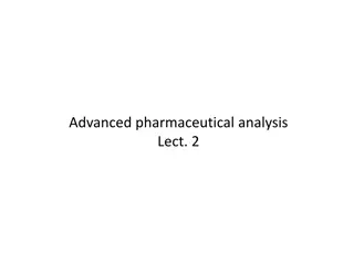Analysis of Alkanes and Cycloalkanes Peaks in Pharmaceutical Applications