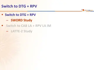 Studies on Switching to DTG + RPV in HIV Treatment