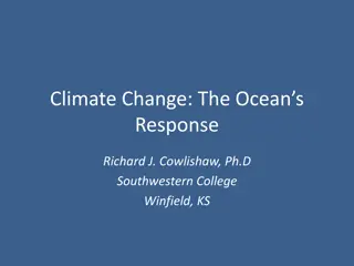 Impacts of Climate Change on Ocean Ecosystems and Circulation