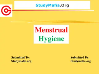 Menstrual Hygiene and Health Education for Girls