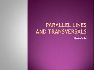 Parallel and Perpendicular Lines in Geometry