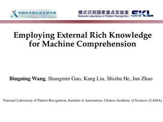 Leveraging External Knowledge for Machine Comprehension