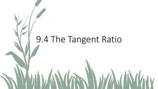 Exploring the Tangent Ratio in Mathematics
