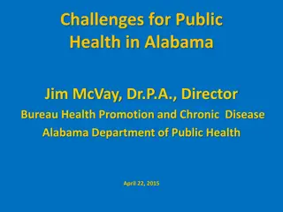 Challenges in Public Health: Alabama's Chronic Disease Concerns