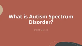 Autism Spectrum Disorder: Characteristics, Criteria & Coping Mechanisms