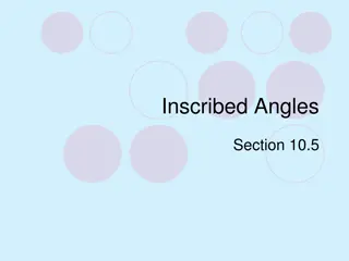 Inscribed Angles in Geometry