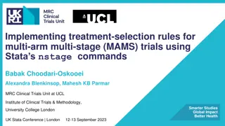 Implementing Treatment Selection Rules for Multi-Arm Multi-Stage Trials Using Stata's nstage Commands