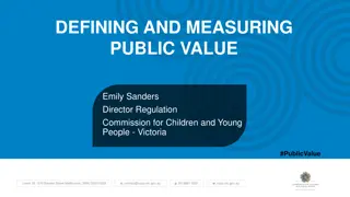 Measuring Public Value in Child Safety: Insights from Victoria's Regulation Commission