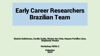 Brazilian Team of Early Career Researchers in HERA - Work and Impact