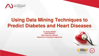 Using Data Mining Techniques to Predict Diabetes and Heart Diseases