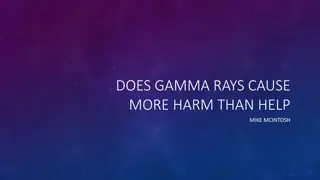 The Impact of Gamma Rays on Health and Technology