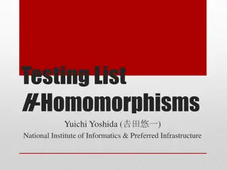 List H-Homomorphisms: Query Complexity & Graph Classes
