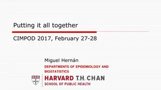 Putting It All Together in Comparative Effectiveness Research