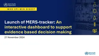 Launch of MERS-tracker: An Interactive Dashboard for Evidence-Based Decision Making