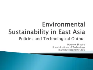 Policies and Technological Output in East Asia