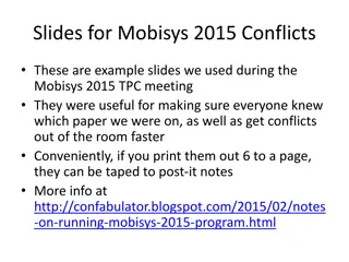 Optimizing TPC Meeting Logistics for Efficient Paper Discussions