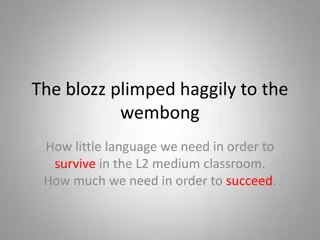 Assessing Academic Language Concepts Terminology in Classroom Settings