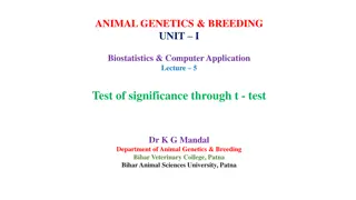 Animal Genetics & Breeding