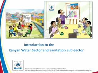 Kenyan Water Sector Reforms and Institutional Setup Overview