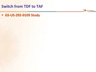 Switching from TDF to TAF in GS-US-292-0109 Study
