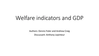 Welfare Indicators and GDP Relationship: Insights from OECD Data