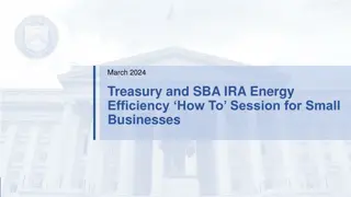 IRA Energy Efficiency Incentives for Small Businesses in March 2024