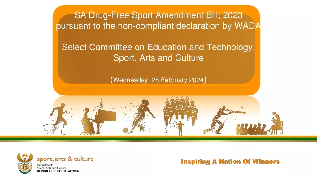 Amendment Bill 2023 for Drug-Free Sport in South Africa