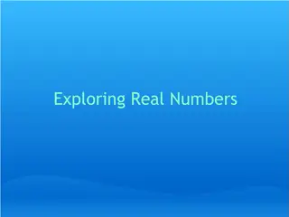 Real Numbers: Rational vs. Irrational, Natural Numbers Overview