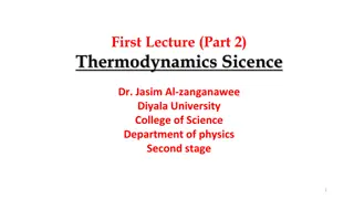 Thermodynamic Processes in Science - Lecture Insights