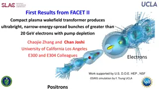 Plasma Acceleration at FACET II: Cutting-Edge Research and Discoveries