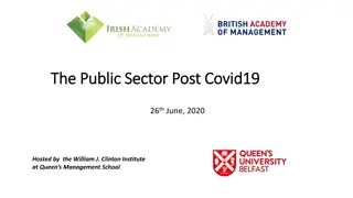 Insights on Post-COVID-19 Public Sector Challenges and Funding in Business Schools