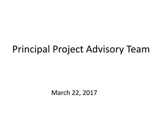 Advisory Team Meeting Highlights and Agenda