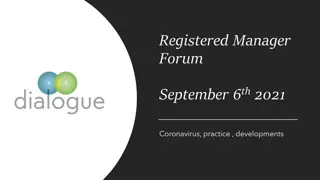 Updates on Coronavirus Developments and Vaccination Practices