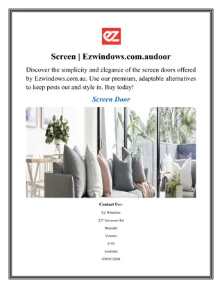 Screen | Ezwindows.com.audoor