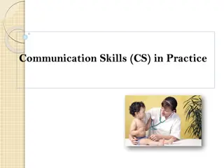 Effective Communication Skills in Medical Consultations