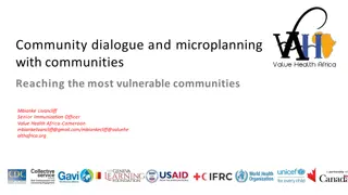 Innovating Community Strategies for Improved COVID-19 Vaccine Uptake in Cameroon