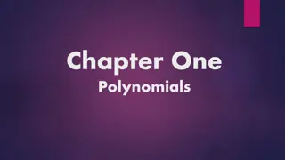 Polynomials in Mathematics